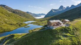 Heilbronner Hütte im Verwall