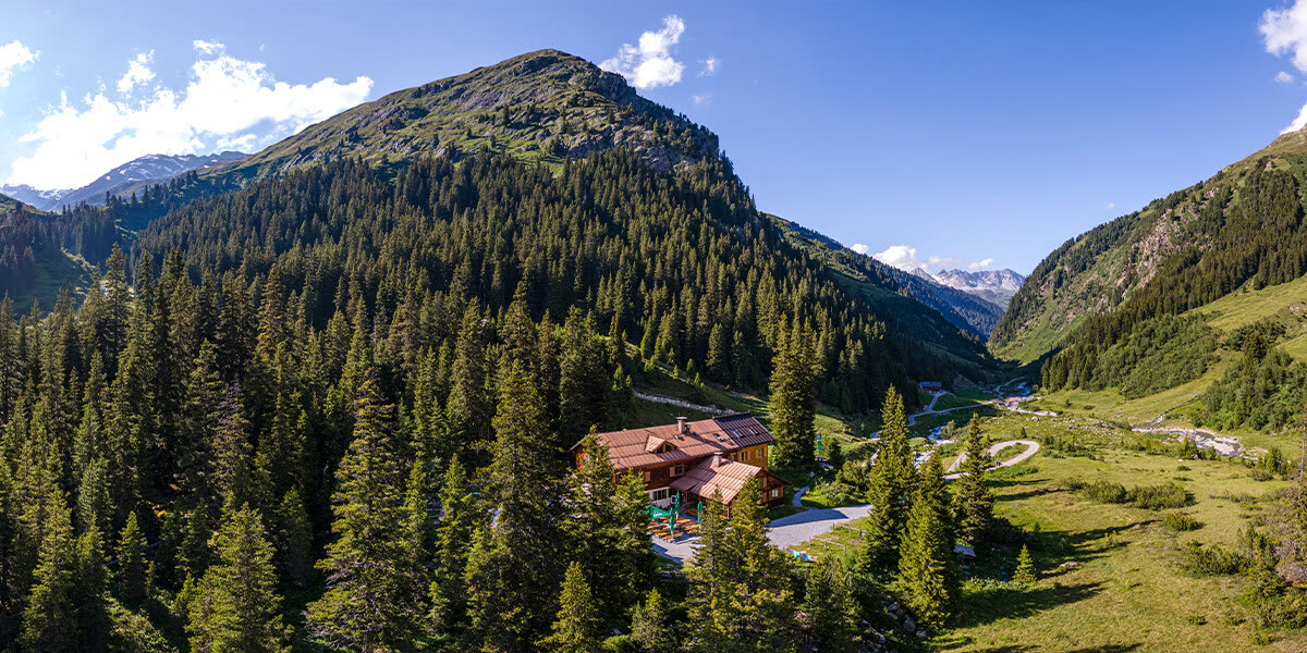 Konstanzer Hütte im Verwalltal